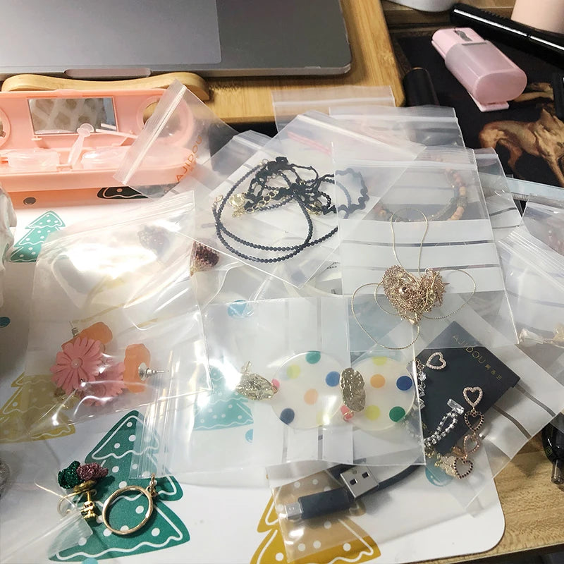 Bolsas de plástico con cierre ZIP con bandas de escritura | Polietileno