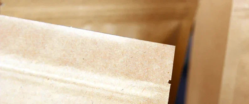 Bolsas de Papel Kraft Doypack marrón con ventana - DonBolsas