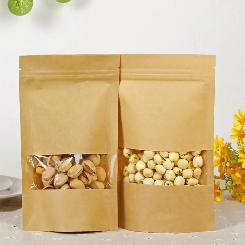 Bolsas doypack papel con frutos secos