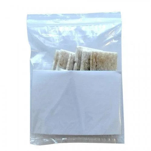 Bolsas de plástico con cierre ZIP y bolsillo | Polietileno - DonBolsas
