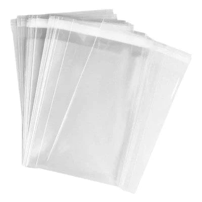 Bolsas de plástico con solapa adhesiva | Polipropileno cast - DonBolsas